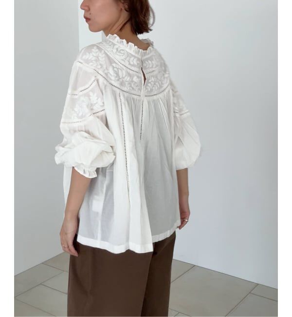 JOURNAL STANDARD relume「フラワーエンブロイダリー2WAYプルオーバー」|シャツ・ブラウス|