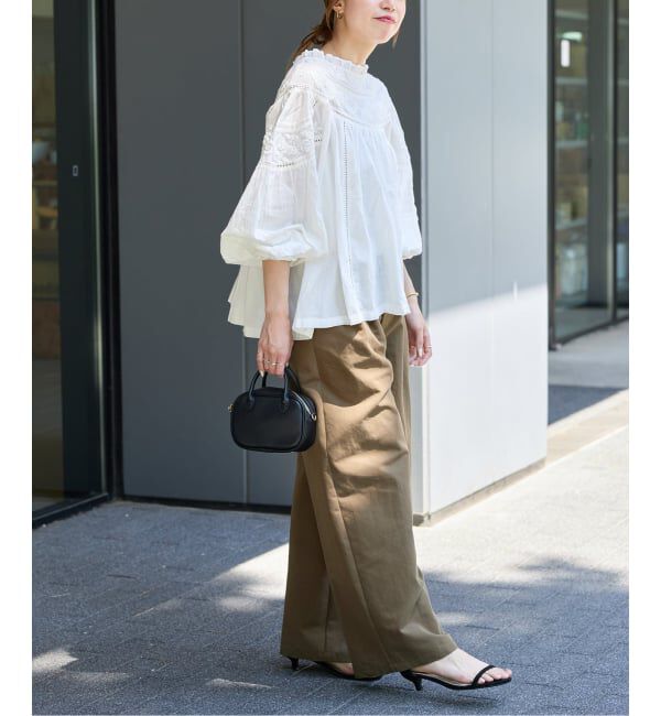 JOURNAL STANDARD relume「フラワーエンブロイダリー2WAYプルオーバー」|シャツ・ブラウス|