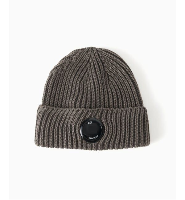 JOURNAL STANDARD「C.P. Company / シーピーカンパニー  ACC KNIT CAP IN EF WOOL」|キャップ・キャスケット|ブラック D