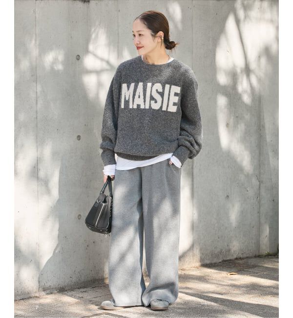 JOURNAL STANDARD「アルパカMIX ロゴプルオーバー」|ニット・セーター|