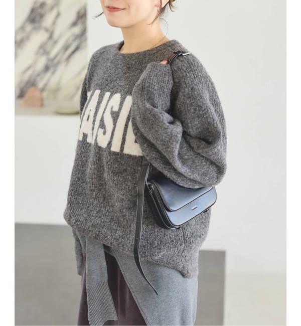 JOURNAL STANDARD「アルパカMIX ロゴプルオーバー」|ニット・セーター|