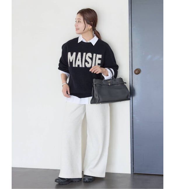 JOURNAL STANDARD「アルパカMIX ロゴプルオーバー」|ニット・セーター|