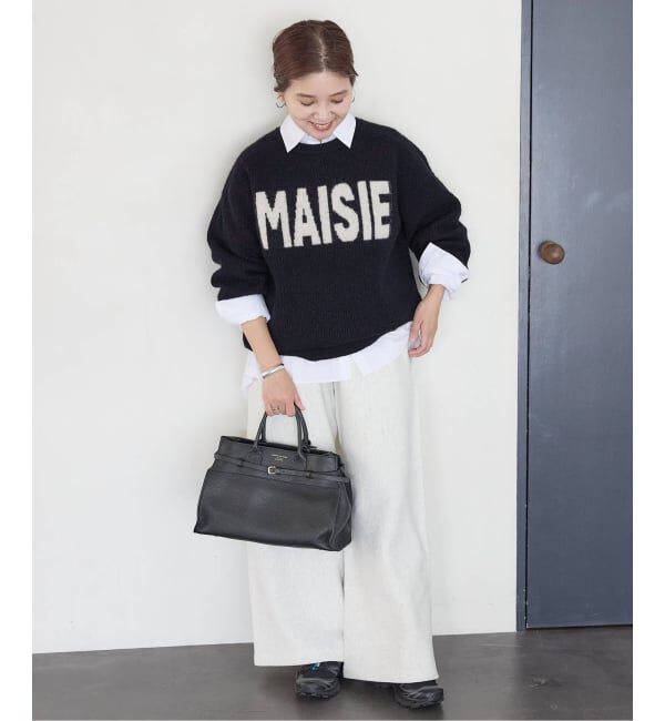 JOURNAL STANDARD「アルパカMIX ロゴプルオーバー」|ニット・セーター|