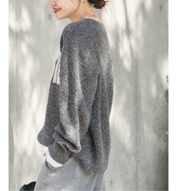 JOURNAL STANDARD「アルパカMIX ロゴプルオーバー」|ニット・セーター|