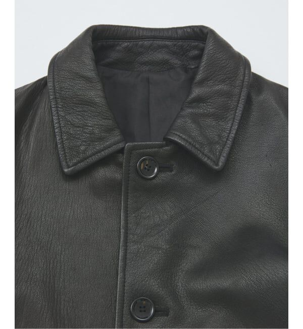 JOURNAL STANDARD「ゴートレザー ウォッシュド カーコート」|ライダースジャケット|