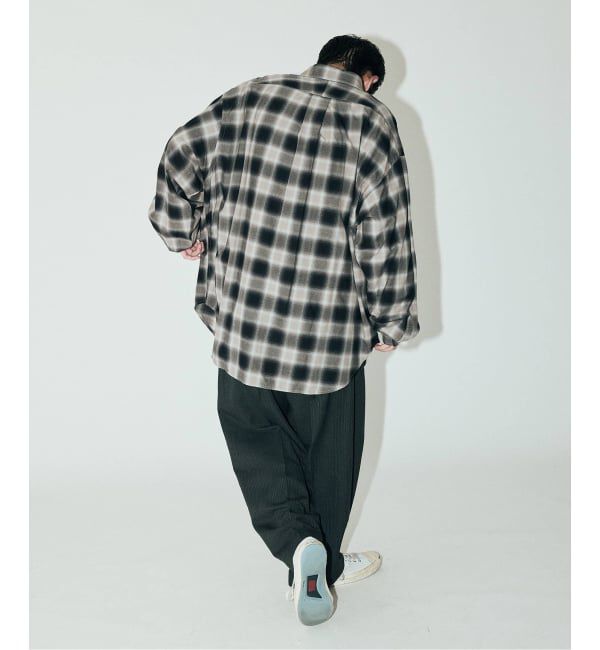 J.S.Homestead「J.S.Homestead / ディファレンス オンブレ チェック シャツ」|シャツ・ブラウス|
