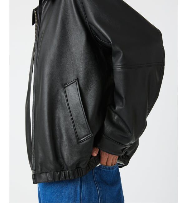 JOURNAL STANDARD relume「ラムレザー ジップジャケット」|ライダースジャケット|