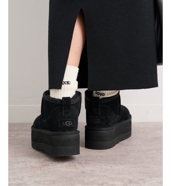 JOURNAL STANDARD relume「《追加》【UGG/アグ】CLASSIC ULTRA MINI PLATFORM：1135092」|その他|ブラック