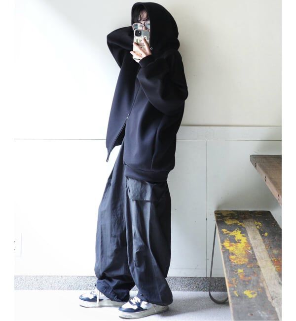 journal standard luxe「エアーダブルフーディ」|パーカー|