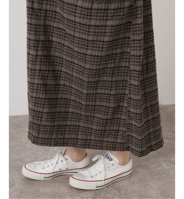 journal standard luxe「【HTS】CHECK OVERDYE EASY SKIRT」|スカート|
