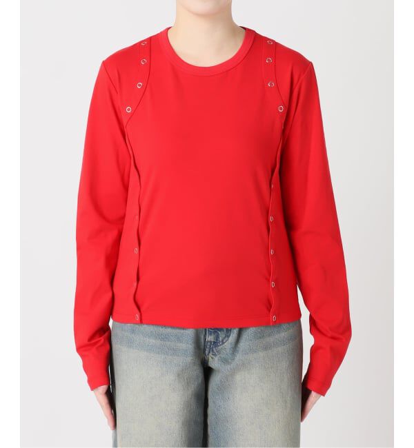 Oriens JOURNAL STANDARD「《予約》ボタンディテールロングスリーブTee」|Tシャツ・カットソー|