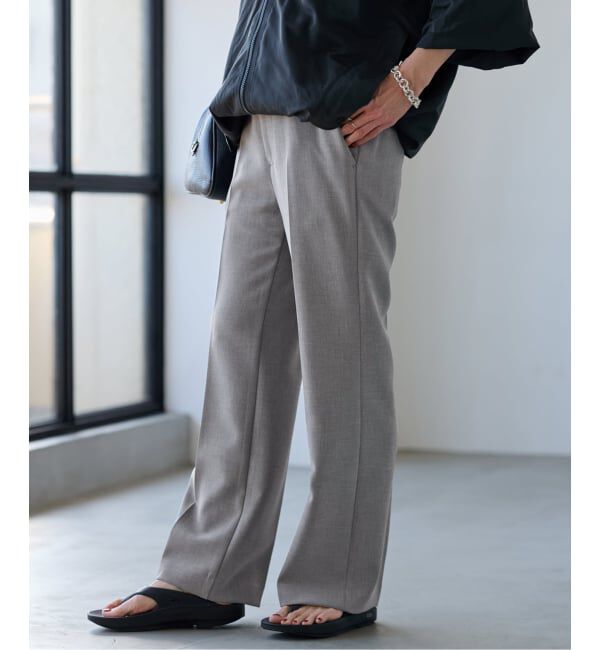 FRAMeWORK「≪追加≫セミフレアパンツ3」|スラックス|