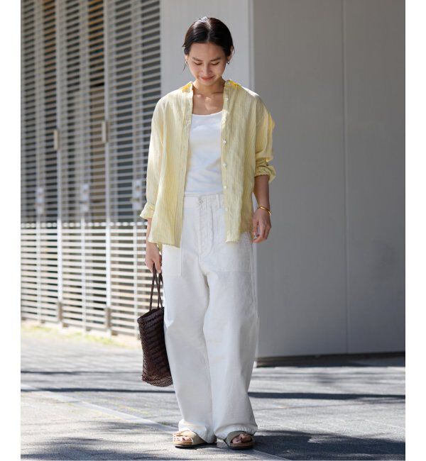 FRAMeWORK「≪追加≫バックサテンベイカーパンツ」|カーゴ|