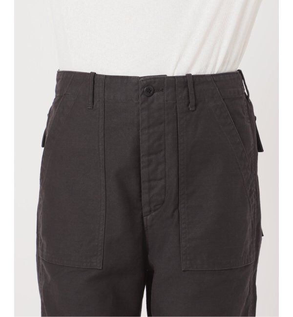 FRAMeWORK「≪追加≫バックサテンベイカーパンツ」|カーゴ|
