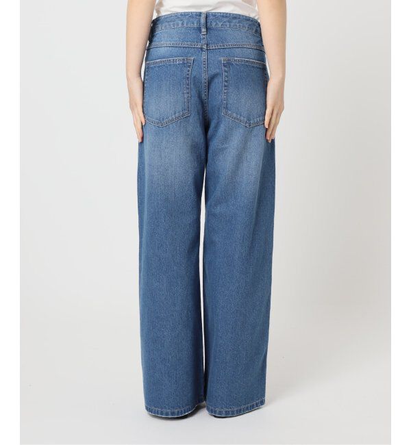 U by SPICK&SPAN「ルーズバギーデニム」|デニム|