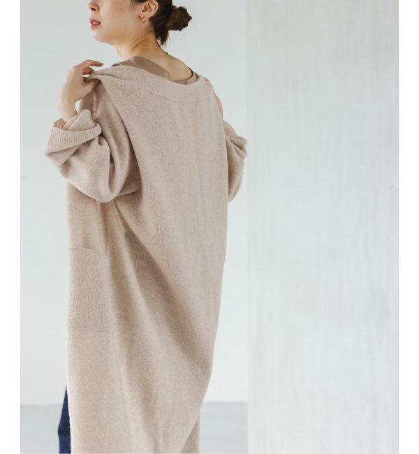 NOBLE「エアリーロングガウンカーディガン」|カーディガン|
