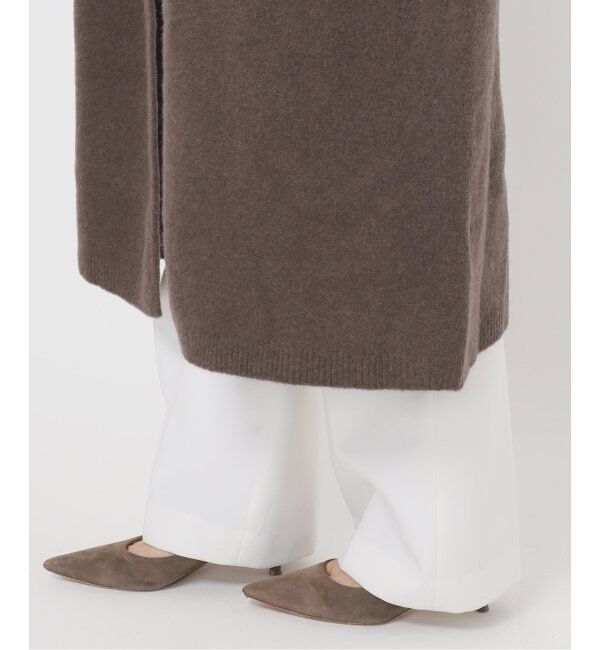 NOBLE「エアリーロングガウンカーディガン」|カーディガン|