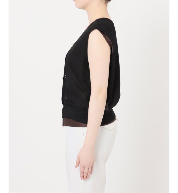 NOBLE「《NOBLE別注カラー》PROTAGONISTA/プロタゴニスタ レイヤードベスト」|ベスト・ジレ|