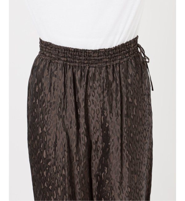 Spick and Span「TICCA / ティッカ レオパードジャガードパンツ」|その他|