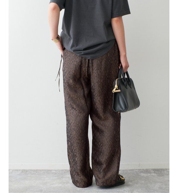 Spick and Span「TICCA / ティッカ レオパードジャガードパンツ」|その他|