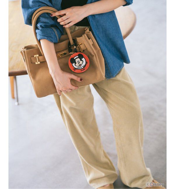 Spick and Span「WIFFLE / ウィッフル 別注ミッキーキーホルダーポーチ」|キーケース|