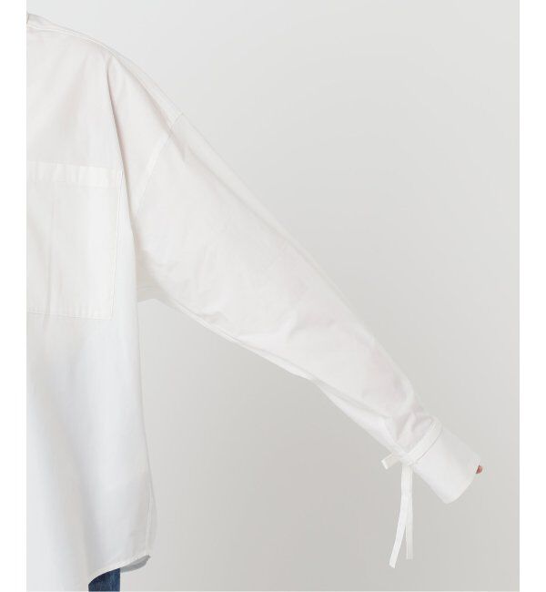 U by SPICK&SPAN「リボンスリーブオーバーシャツ」|シャツ・ブラウス|