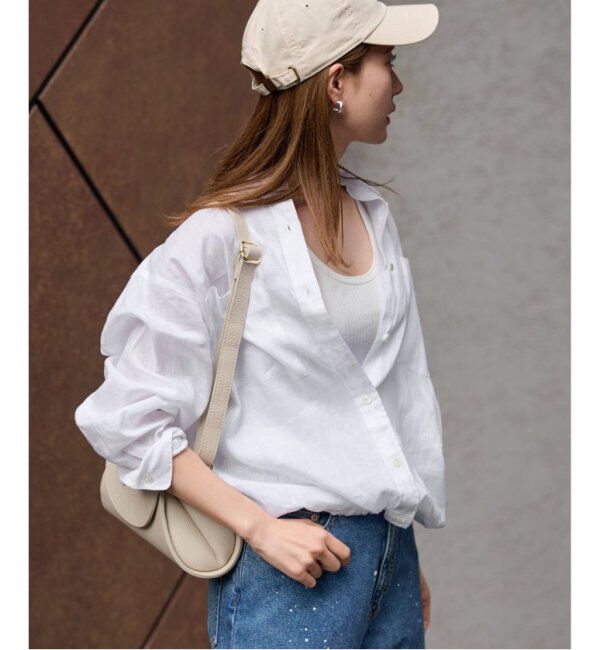 FRAMeWORK「≪追加≫フレンチリネンドロストシャツ 2」|シャツ・ブラウス|