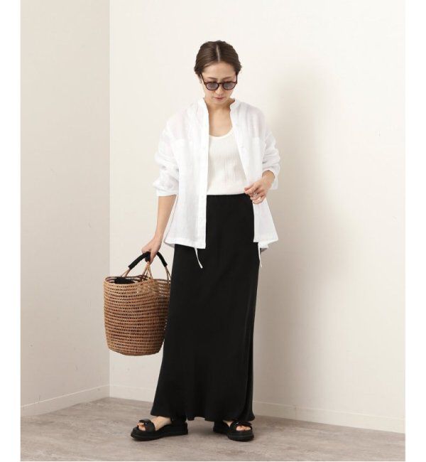 FRAMeWORK「≪追加≫フレンチリネンドロストシャツ 2」|シャツ・ブラウス|