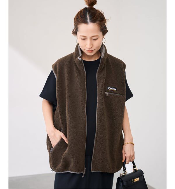 FRAMeWORK「FROSTLINE/フロストライン 別注 リバーシブルベスト」|ダウンベスト・ベスト|