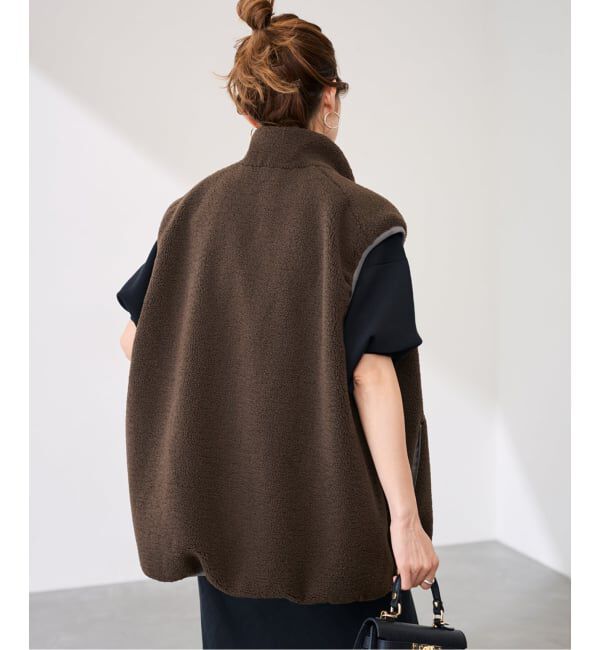 FRAMeWORK「FROSTLINE/フロストライン 別注 リバーシブルベスト」|ダウンベスト・ベスト|