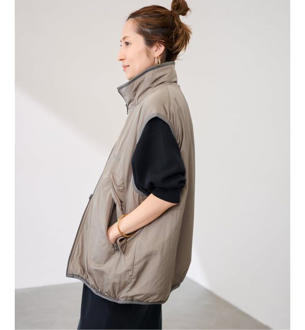 FRAMeWORK「FROSTLINE/フロストライン 別注 リバーシブルベスト」|ダウンベスト・ベスト|