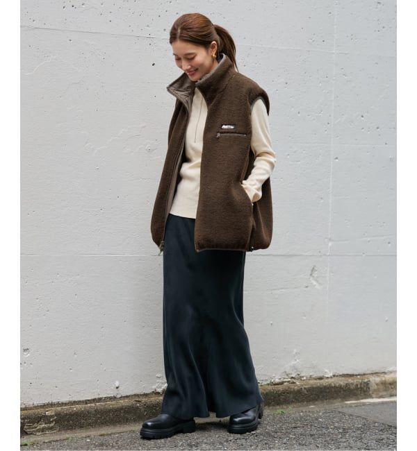 FRAMeWORK「FROSTLINE/フロストライン 別注 リバーシブルベスト」|ダウンベスト・ベスト|