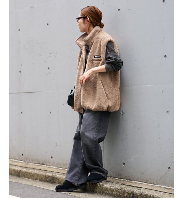 FRAMeWORK「FROSTLINE/フロストライン 別注 リバーシブルベスト」|ダウンベスト・ベスト|