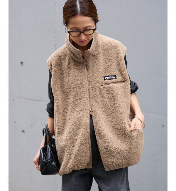 FRAMeWORK「FROSTLINE/フロストライン 別注 リバーシブルベスト」|ダウンベスト・ベスト|