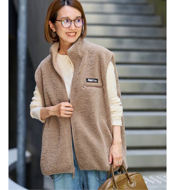 FRAMeWORK「FROSTLINE/フロストライン 別注 リバーシブルベスト」|ダウンベスト・ベスト|