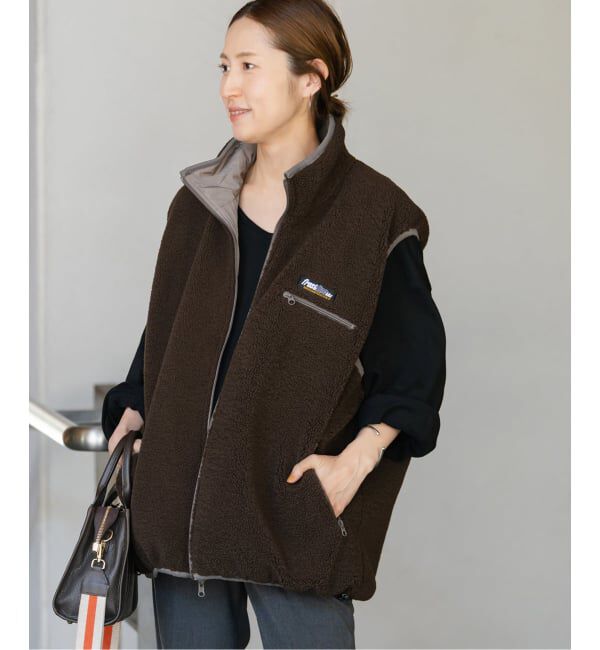 FRAMeWORK「FROSTLINE/フロストライン 別注 リバーシブルベスト」|ダウンベスト・ベスト|