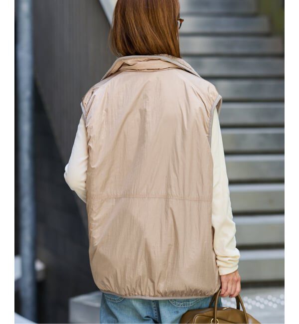 FRAMeWORK「FROSTLINE/フロストライン 別注 リバーシブルベスト」|ダウンベスト・ベスト|