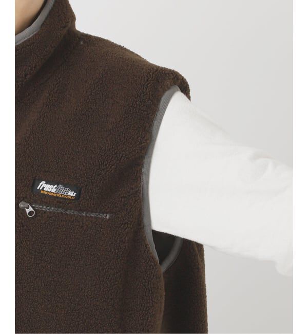 FRAMeWORK「FROSTLINE/フロストライン 別注 リバーシブルベスト」|ダウンベスト・ベスト|
