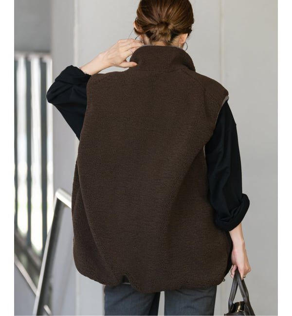 FRAMeWORK「FROSTLINE/フロストライン 別注 リバーシブルベスト」|ダウンベスト・ベスト|