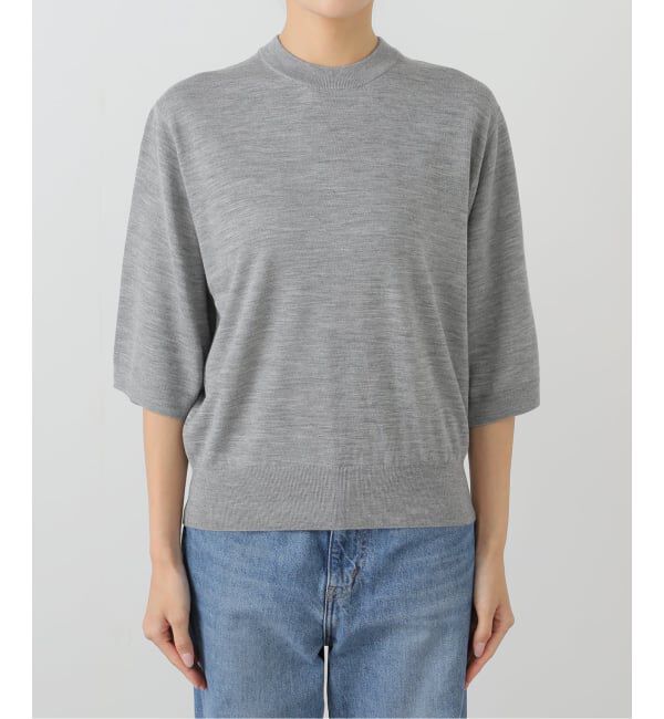 FRAMeWORK「LOEFF/ロエフ W 16GG SSL プルオーバー」|ニット・セーター|