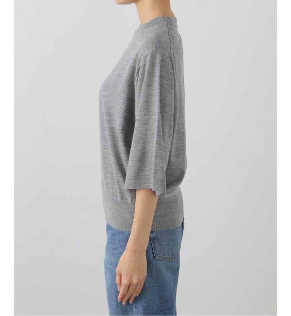 FRAMeWORK「LOEFF/ロエフ W 16GG SSL プルオーバー」|ニット・セーター|