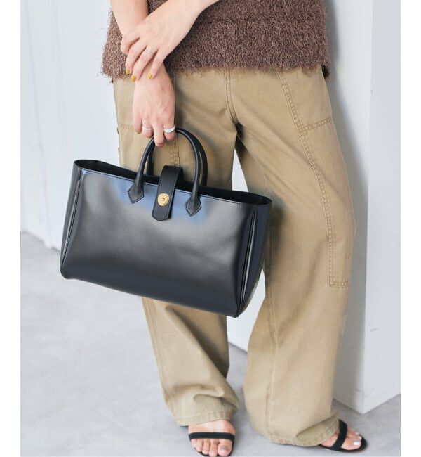 Spick and Span「PIENI / ピエニ 別注S-TOTE*」|トートバッグ|ブラック