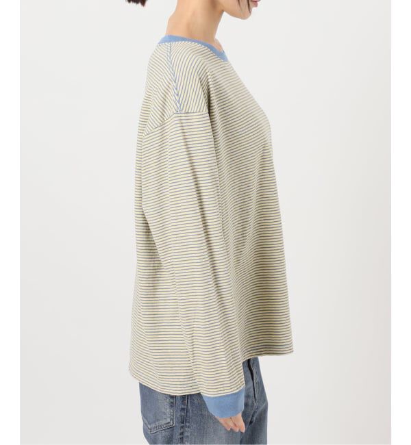 FRAMeWORK「≪予約≫マルチボーダーロンT」|Tシャツ・カットソー|