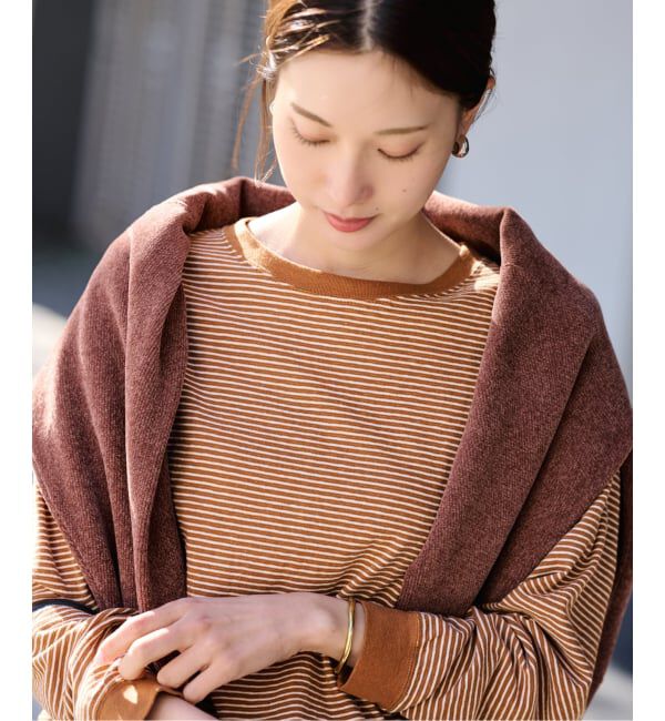 FRAMeWORK「≪予約≫マルチボーダーロンT」|Tシャツ・カットソー|