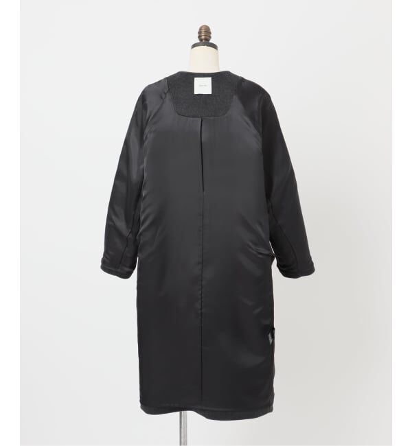 Spick and Span「《追加》S160ビーバーノーカラーコート」|ノーカラーコート|