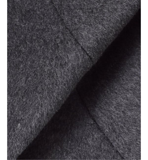 Spick and Span「《追加》S160ビーバーノーカラーコート」|ノーカラーコート|