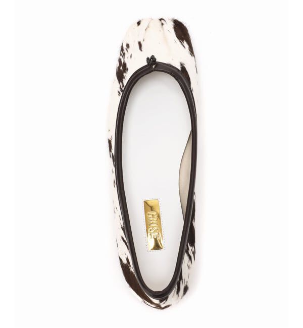 GRISE「《予約》GRISEレザースクエアプリーツフラット」|その他|