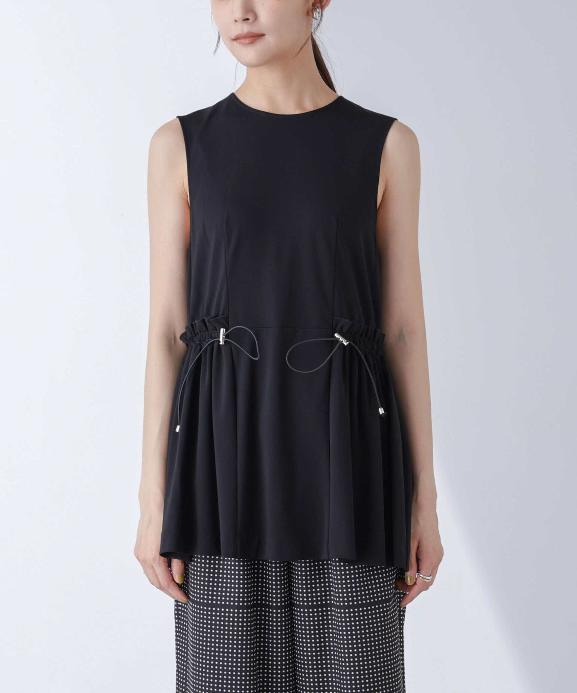 nano･universe「AtPARK＆DAILYWEAR/サイドドロストトップス（セットアップ可）」|Tシャツ・カットソー|