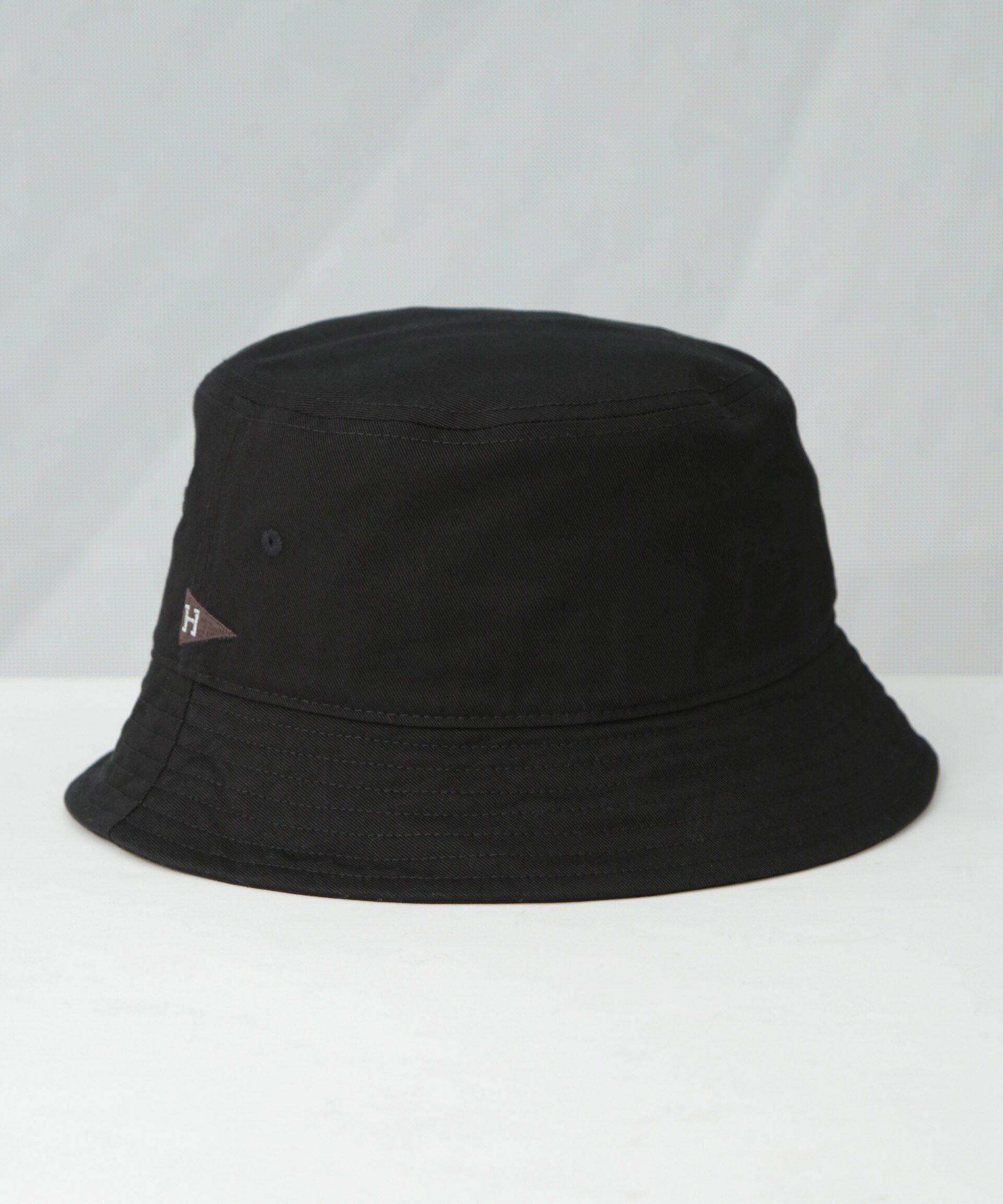 nano･universe「Healthknit/Healthknit別注 ロゴ刺繍バケットハット」|キャップ・キャスケット|