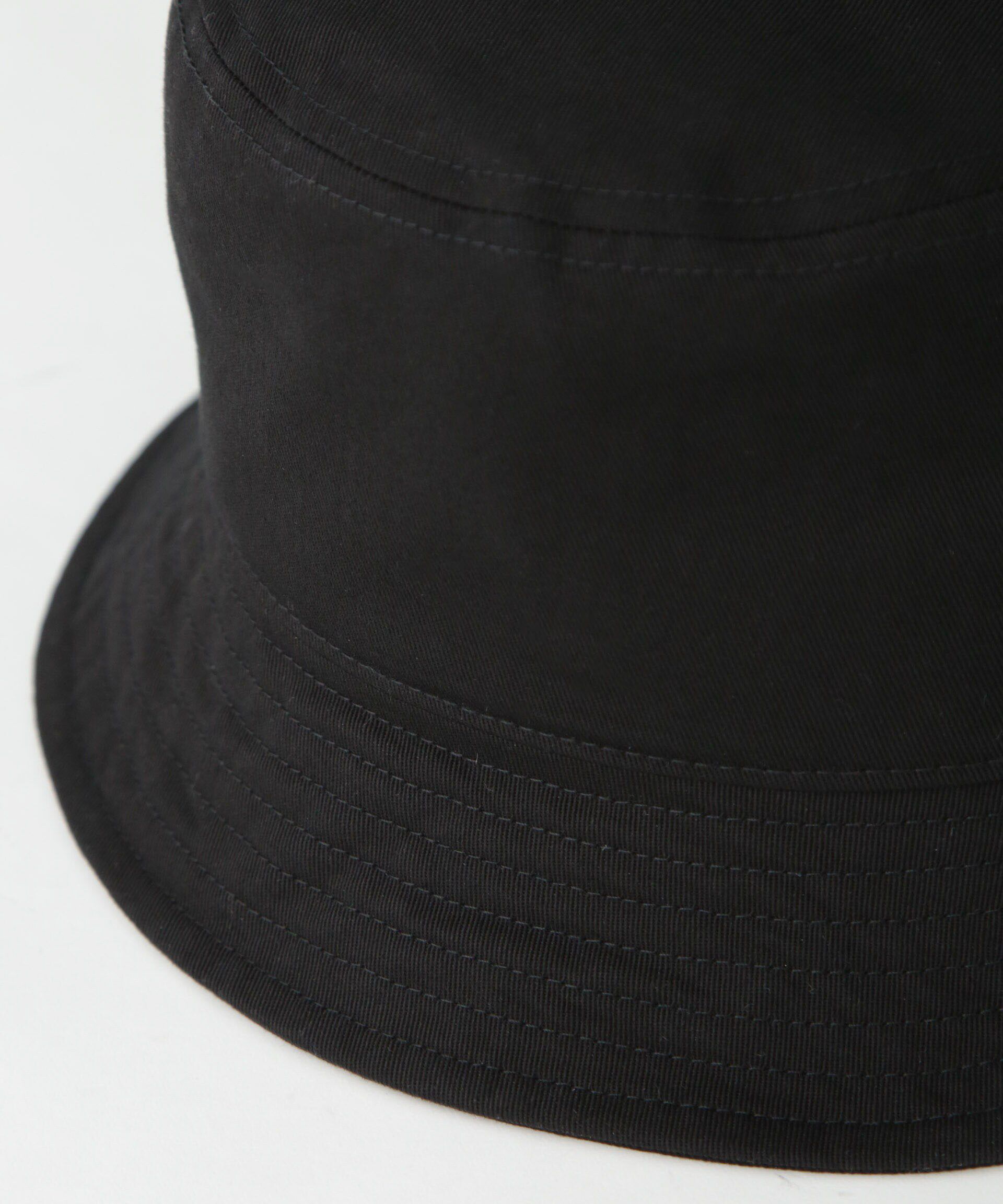 nano･universe「Healthknit/Healthknit別注 ロゴ刺繍バケットハット」|キャップ・キャスケット|